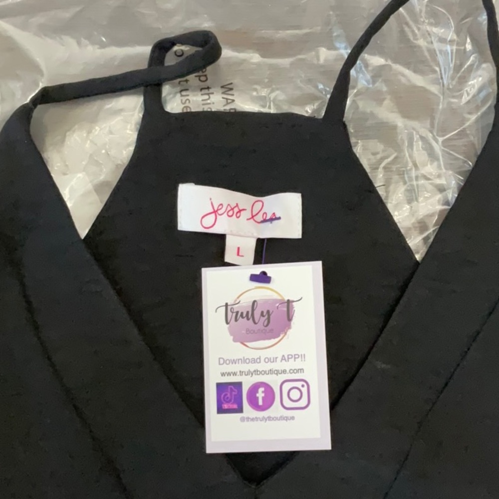 Jess Lea Woven Cami Tank - Picture 5 of 6